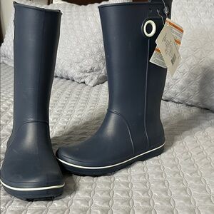 CROCS Navy Winter & Rain Boots